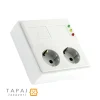 قیمت محافظ برق یخچال و فریزر 2 خانه با کابل 3 متر پارت الکتریک کد 981