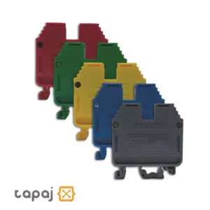 قیمت ترمینال ریلی درپوش دار دو تکه 50A پارت الکتریک کد 881