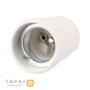 خرید سرپیچ تونلی سرامیکی E27 پارت الکتریک کد 9073