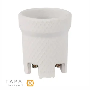 سرپیچ تونلی سرامیکی E27 پارت الکتریک کد 9073
