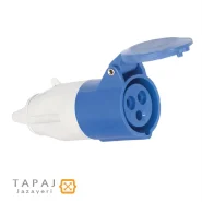 سوکت صنعتی 16×3 مادگی سیار پارت الکتریک کد 613