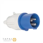 سوکت صنعتی 16×3 نری پارت الکتریک کد 406