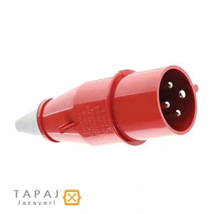 سوکت صنعتی 16×4 نری پارت الکتریک کد 387