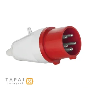 سوکت صنعتی 16*5 نری پارت الکتریک کد 580