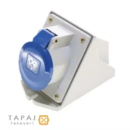 قیمت سوکت صنعتی 32*3 مادگی ثابت پارت الکتریک کد 593