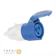سوکت صنعتی 32×3 مادگی سیار پارت الکتریک کد 558