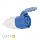 سوکت صنعتی 32×3 مادگی سیار پارت الکتریک کد 558 4 سوکت صنعتی 32×3 مادگی سیار پارت الکتریک کد 558