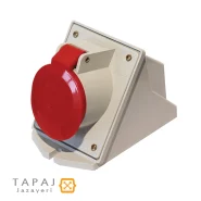 قیمت و خرید سوکت صنعتی 32*4 مادگی ثابت پارت الکتریک کد 396