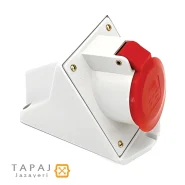 خرید سوکت صنعتی 32×5 مادگی ثابت پارت الکتریک کد 606