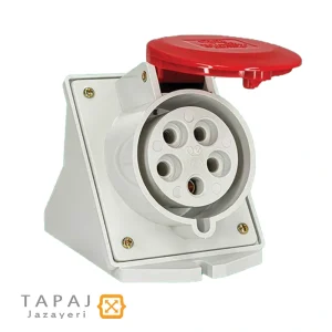 عکس سوکت صنعتی 32×5 مادگی ثابت پارت الکتریک کد 606