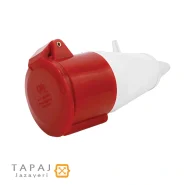 قیمت سوکت صنعتی 32×5 مادگی سیار پارت الکتریک کد 610