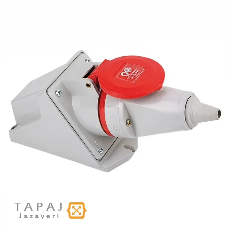 سوکت صنعتی 63×5 مادگی کد 936 3 قیمت سوکت صنعتی 63×5 مادگی پارت الکتریک کد 936