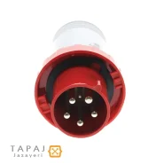 قیمت سوکت صنعتی 63×5 نری پارت الکتریک کد 949