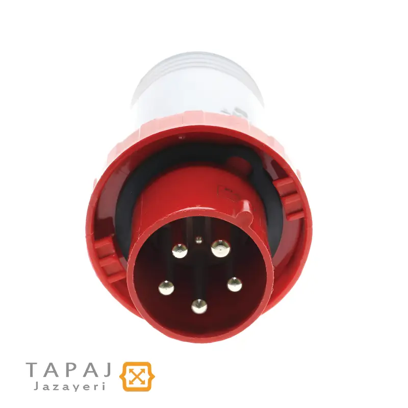 سوکت صنعتی 63×5 نری کد 949 2 قیمت سوکت صنعتی 63×5 نری پارت الکتریک کد 949