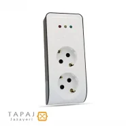 محافظ 2 خانه آنالوگ برند پارت الکتریک کد 2834
