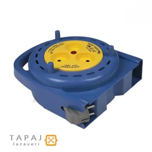 قیمت پریز سیار 3 خانه ریلی بدون ارت با کابل 12 متر پارت الکتریک کد 5141