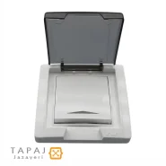 خرید کلید تبدیل بارانی توکار پارت الکتریک مدل آذین کد 7244