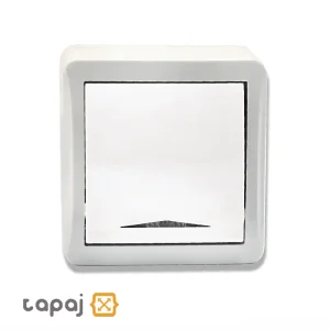 خرید کلید تک پل روکار برند پارت الکتریک مدل شهاب کد 4045