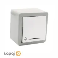 خرید کلید زنگ روکار پارت الکتریک مدل شهاب کد 4048