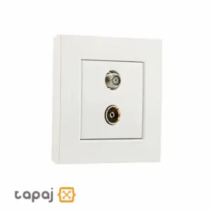 خرید مکانیزم با قاب پریز آنتن ماهواره بهداد الکتریک مدل ورتکس237