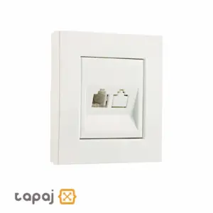 قیمت مکانیزم با قاب پریز تلفن بهداد الکتریک