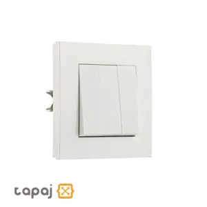 قیمت مکانیزم با قاب کلید سه پل بهداد الکتریک مدل ورتکس