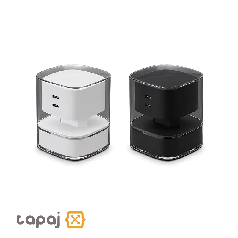 شارژر 65 وات هادرون کد C1016 همه رن 1گ ها 2 2 شارژر 65 وات هادرون کد C1016 همه رنگ ها