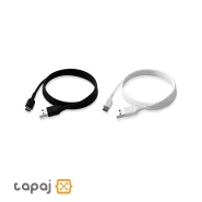 کابل شارژ 2.4A با طول متر هادرون کد HTC-A-C01 همه رنگ ها