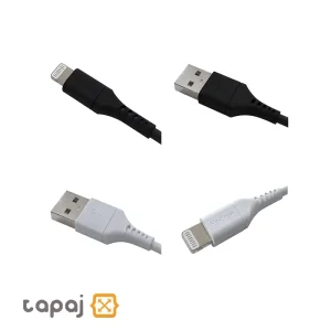 کابل شارژ 2.4A با طول متر هادرون کد HTC-A-L01 همه رنگ ها