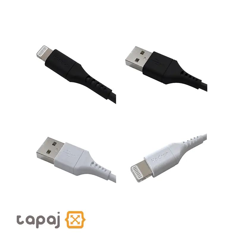 کابل شارژ 2.4A با طول متر هادرون کد HTC A L01 همه رنگ ها 1 2 کابل شارژ 2.4A با طول متر هادرون کد HTC-A-L01 همه رنگ ها