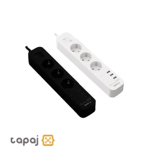 سه راهی برق USB دار هادرون کد P323 همه رنگ ها