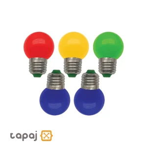 لامپ LED بلوطی 3 وات رنگی E27