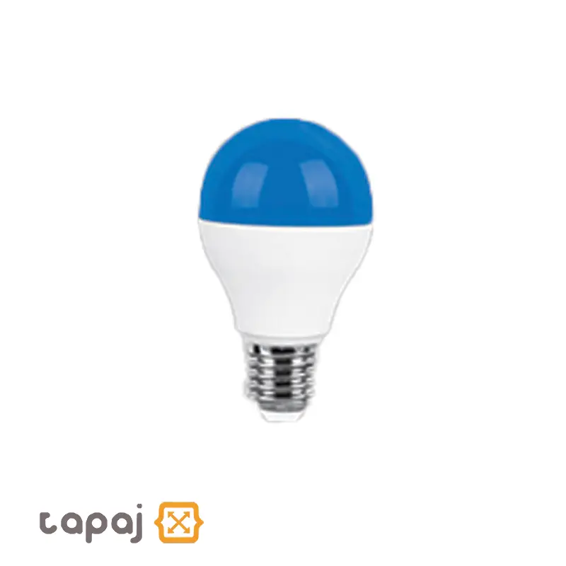 لامپ LED حبابی ۹ وات رنگی E27 4 3 لامپ LED حبابی ۹ وات رنگی E27