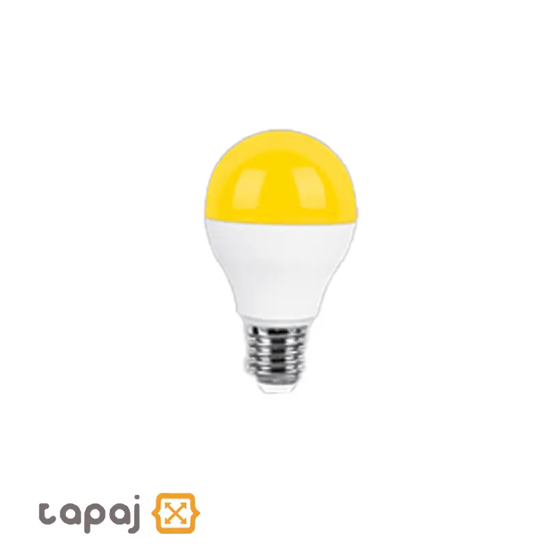 لامپ LED حبابی ۹ وات رنگی E27 5 لامپ LED حبابی ۹ وات رنگی E27