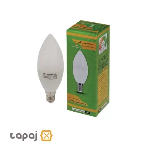 لامپ LED شمعی ۶ وات مات E14
