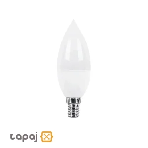 لامپ LED شمعی ۶ وات مات E14