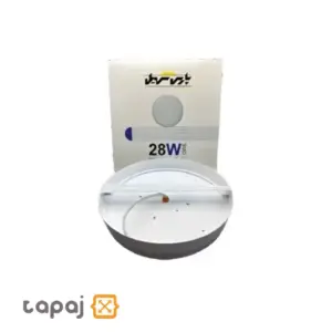پنل ضدآب 28 وات گرد حباب مات پارس سهیل