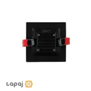 Solaris 7W Square Black LED