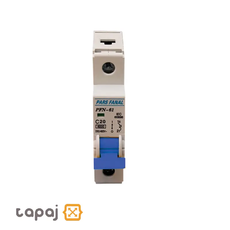 Pars Fanal 20A Single Phase MCB 2 2 Pars Fanal 20A Single-Phase MCB